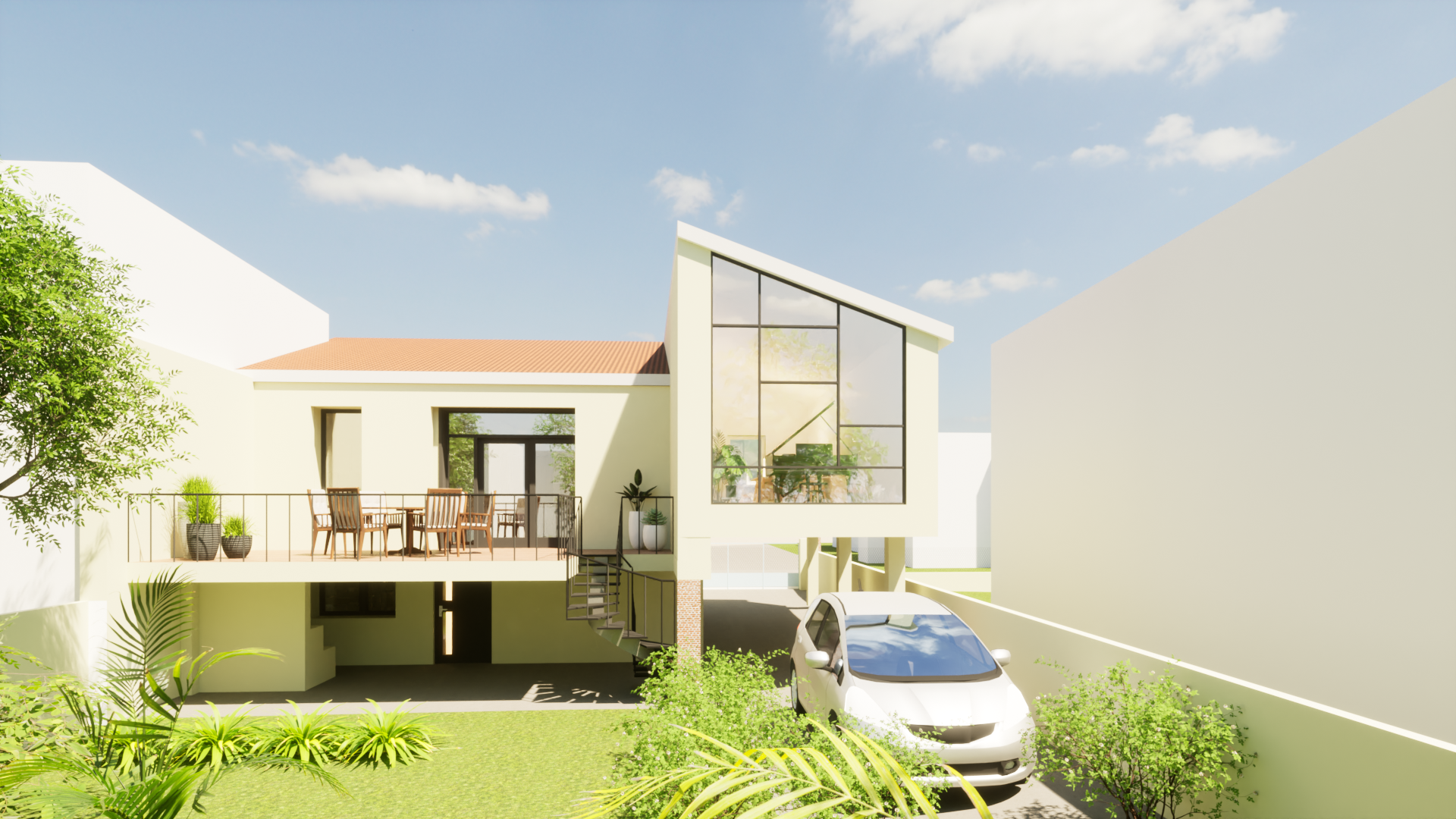 Façade Arrière Extension - Version 01