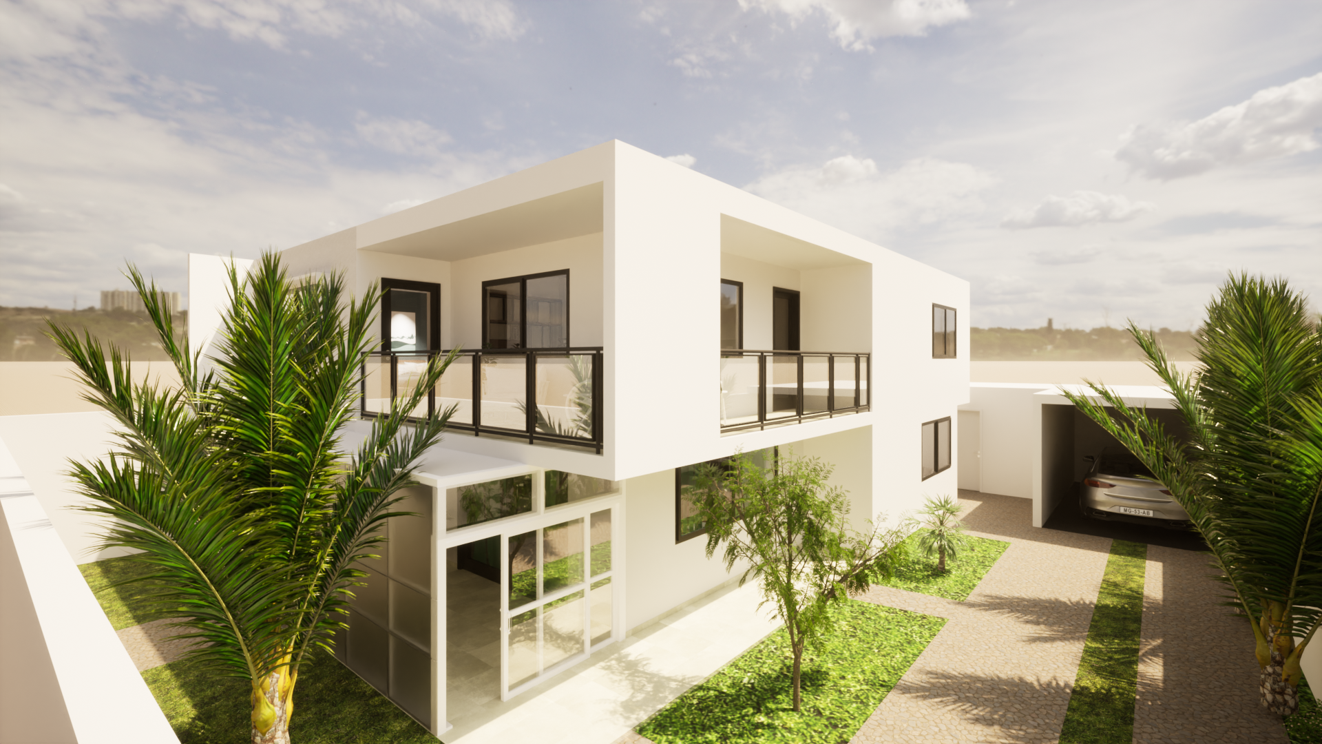 Vue Extérieure Maison